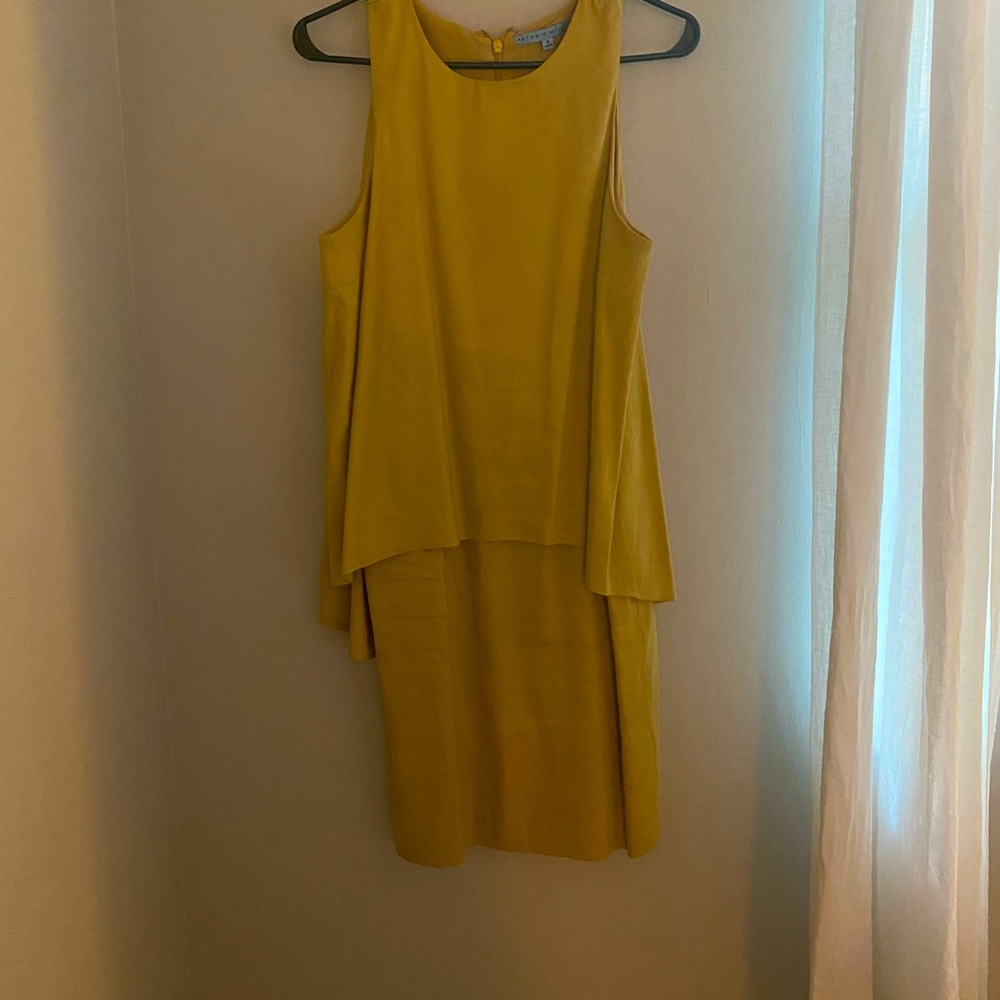 Antonio Melani linen flare dress — size 8
